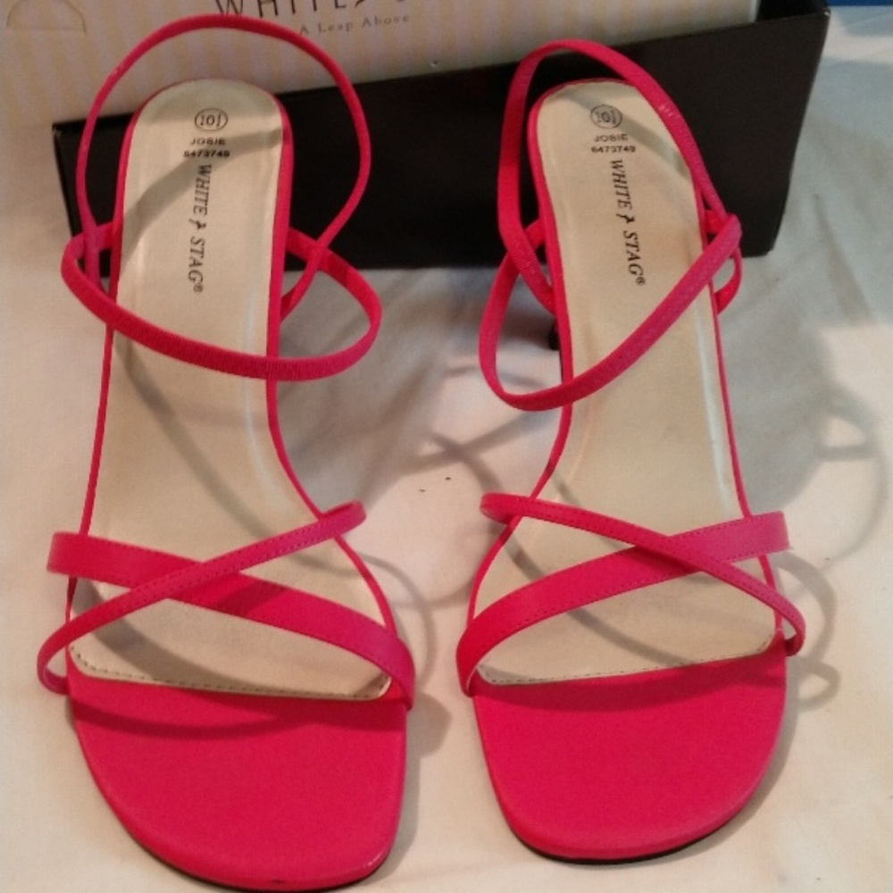 Strappy heels